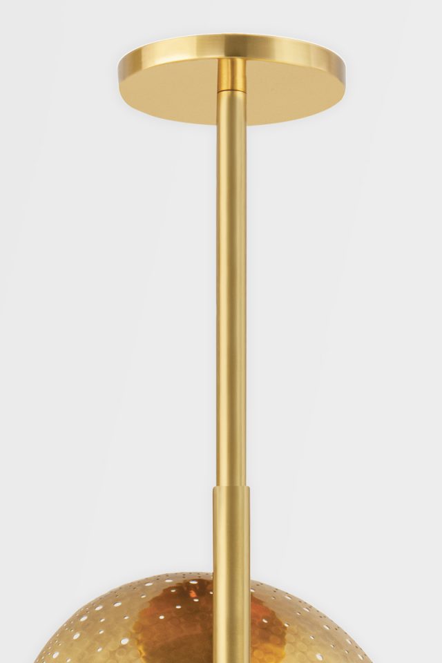 Подвесная люстра Hudson Valley Lighting Glimmer 5354-AGB