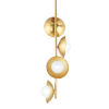 Подвесная люстра Hudson Valley Lighting Glimmer 5354-AGB