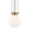 Подвесная люстра Hudson Valley Lighting Gunther 2014-AOB