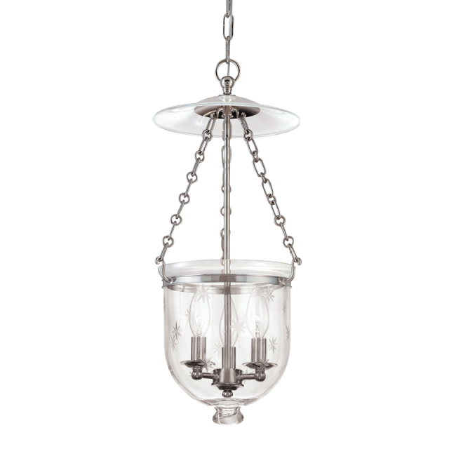 Подвесная люстра Hudson Valley Lighting Hampton Фонарь Lantern 252-PN-C3