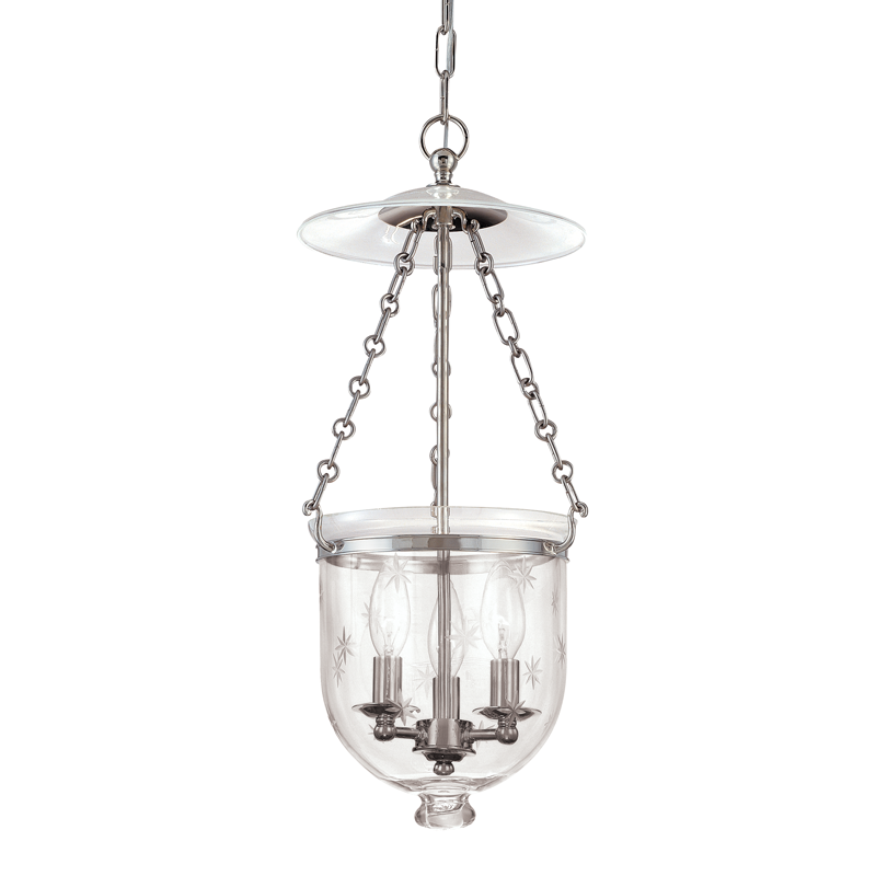 Подвесная люстра Hudson Valley Lighting Hampton Фонарь Lantern 252-PN-C3