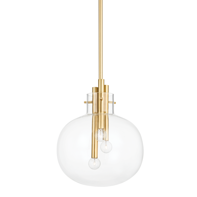 Подвесная люстра Hudson Valley Lighting Hempstead 3914-AGB