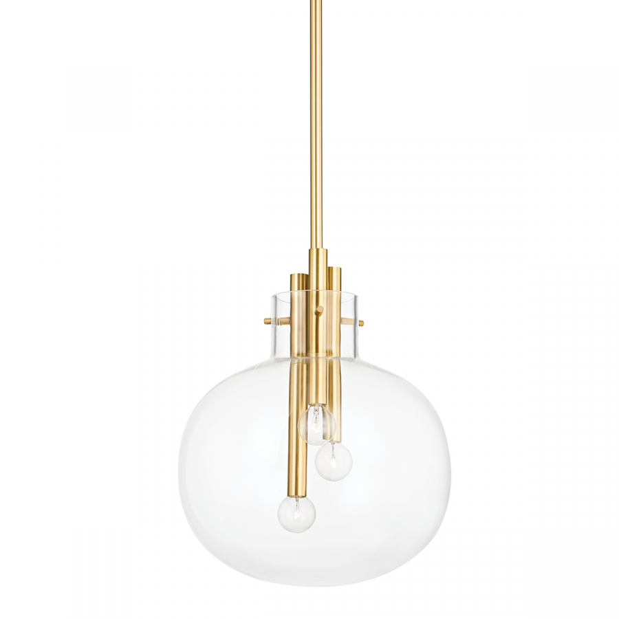 Подвесная люстра Hudson Valley Lighting Hempstead 3914-AGB