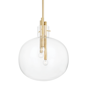 Подвесная люстра Hudson Valley Lighting Hempstead 3918-AGB