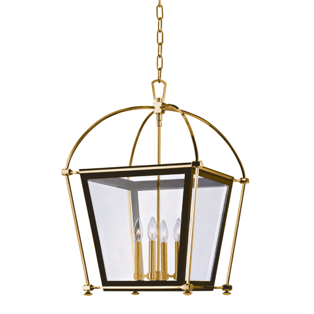 Подвесная люстра Hudson Valley Lighting Hollis Фонарь Lantern 3618-AGB