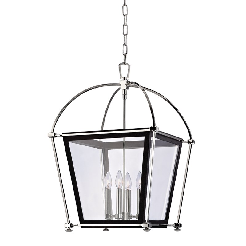 Подвесная люстра Hudson Valley Lighting Hollis Фонарь Lantern 3618-PN