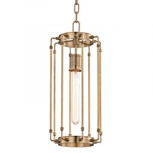 Подвесная люстра Hudson Valley Lighting Hyde Park 9710-AGB