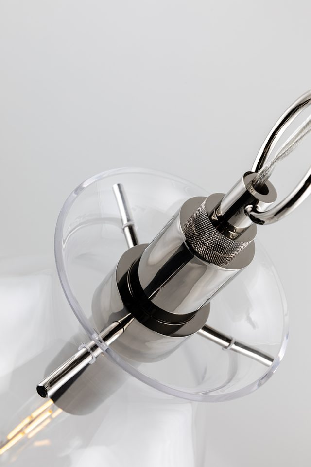 Подвесная люстра Hudson Valley Lighting Ivy BKO101-PN