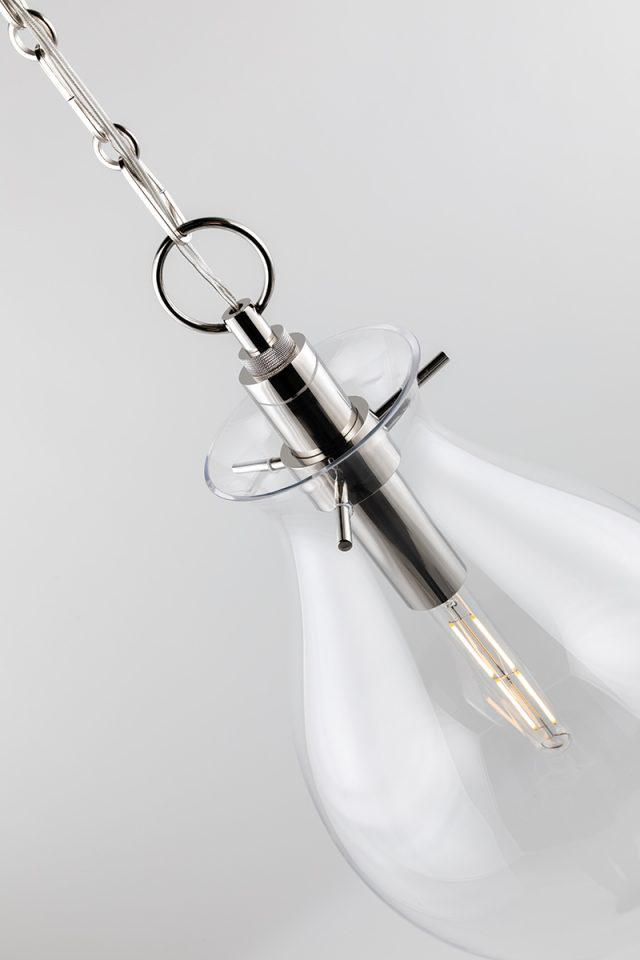 Подвесная люстра Hudson Valley Lighting Ivy BKO101-PN