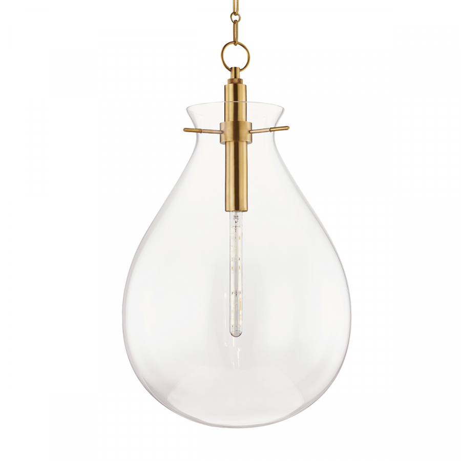 Подвесная люстра Hudson Valley Lighting Ivy BKO103-AGB