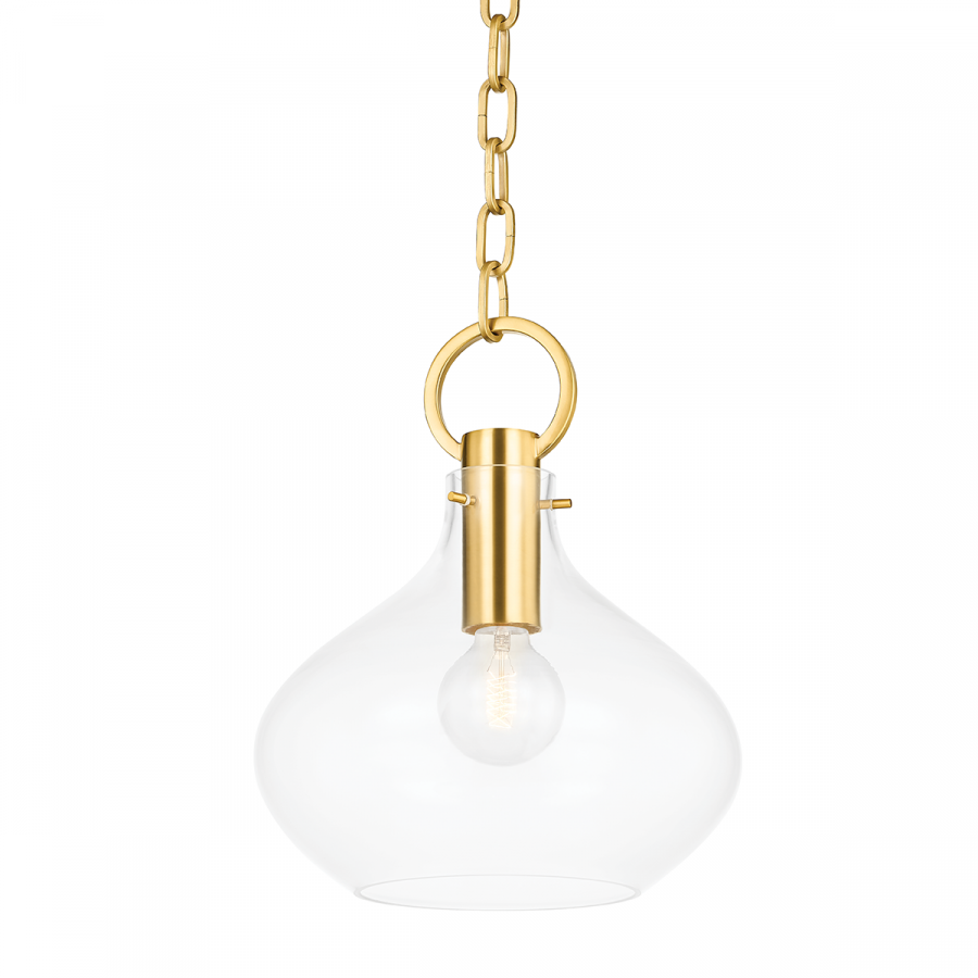 Подвесная люстра Hudson Valley Lighting Lina BKO252-AGB