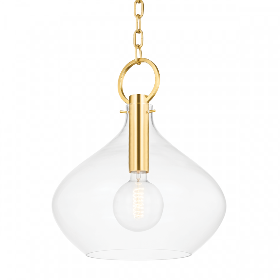 Подвесная люстра Hudson Valley Lighting Lina BKO253-AGB
