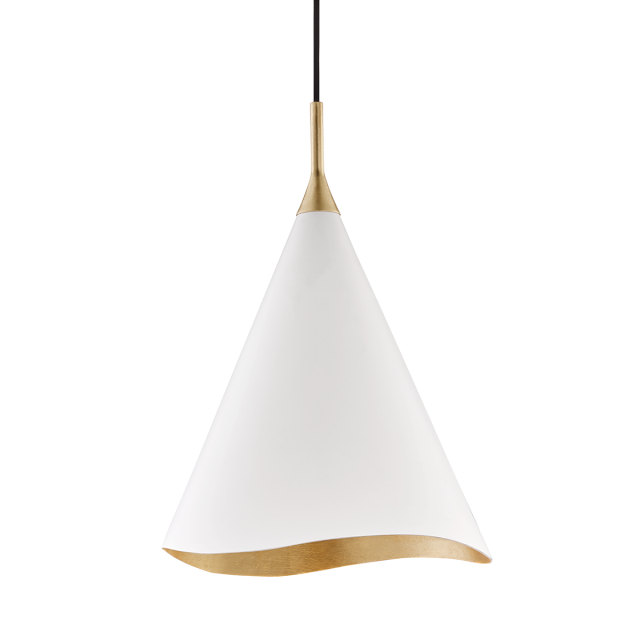 Подвесная люстра Hudson Valley Lighting Martini 9613-GL/WHT