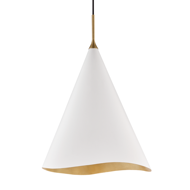 Подвесная люстра Hudson Valley Lighting Martini 9618-GL/WHT