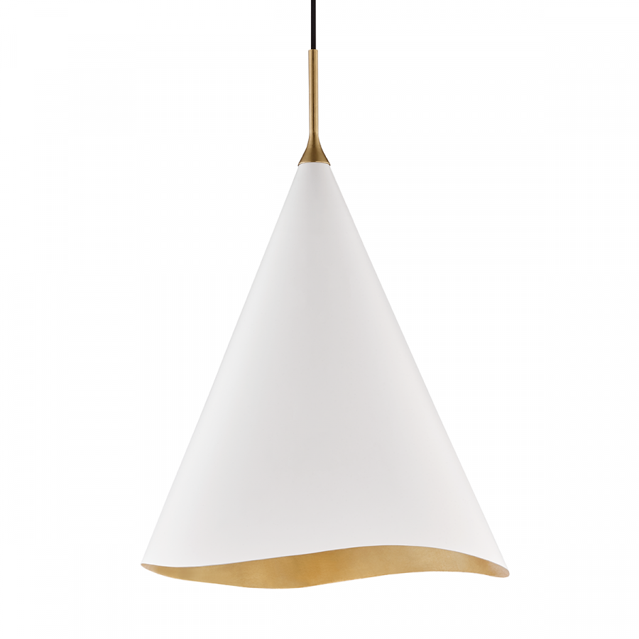 Подвесная люстра Hudson Valley Lighting Martini 9618-GL/WHT