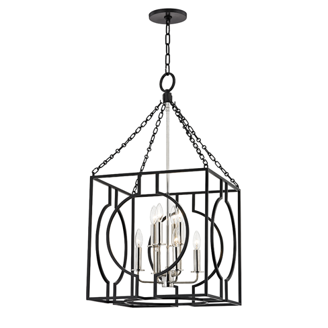 Подвесная люстра Hudson Valley Lighting Octavio 9218-AIPN