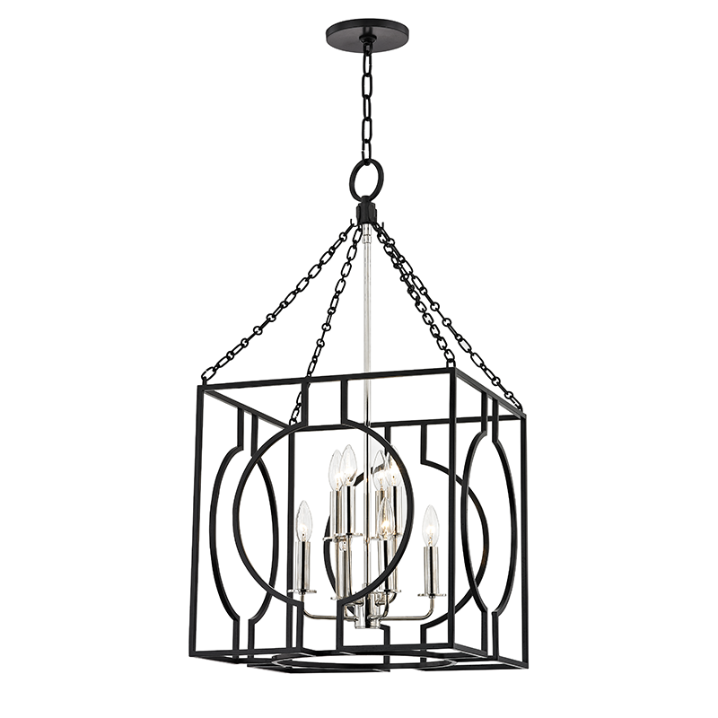 Подвесная люстра Hudson Valley Lighting Octavio 9218-AIPN
