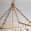 Подвесная люстра Hudson Valley Lighting Octavio 9218-GL