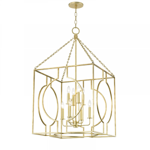 Подвесная люстра Hudson Valley Lighting Octavio 9224-GL
