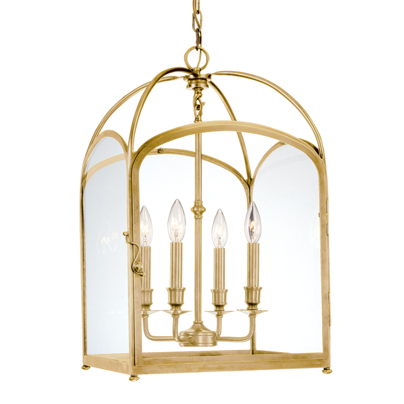 Подвесная люстра Hudson Valley Lighting Oxford Фонарь Lantern 6484-AGB