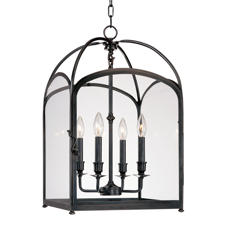 Подвесная люстра Hudson Valley Lighting Oxford Фонарь Lantern 6484-PN