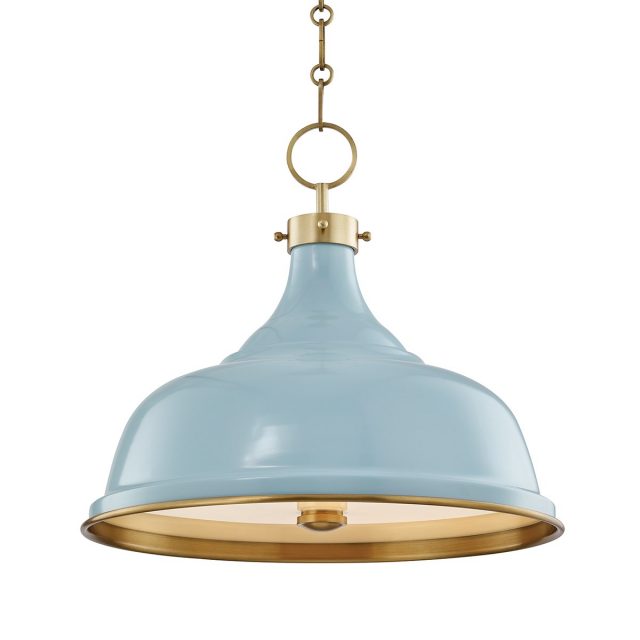 Подвесная люстра Hudson Valley Lighting Painted No.1 MDS300-AGB/BB