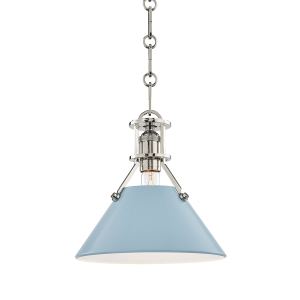 Подвесная люстра Hudson Valley Lighting Painted No.2 MDS351-PN/BB