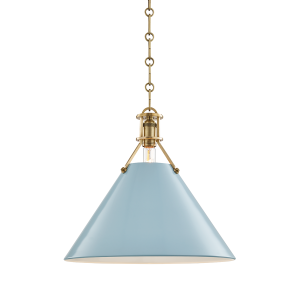 Подвесная люстра Hudson Valley Lighting Painted No.2 MDS352-AGB/BB