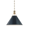Подвесная люстра Hudson Valley Lighting Painted No.2 MDS352-AGB/DBL