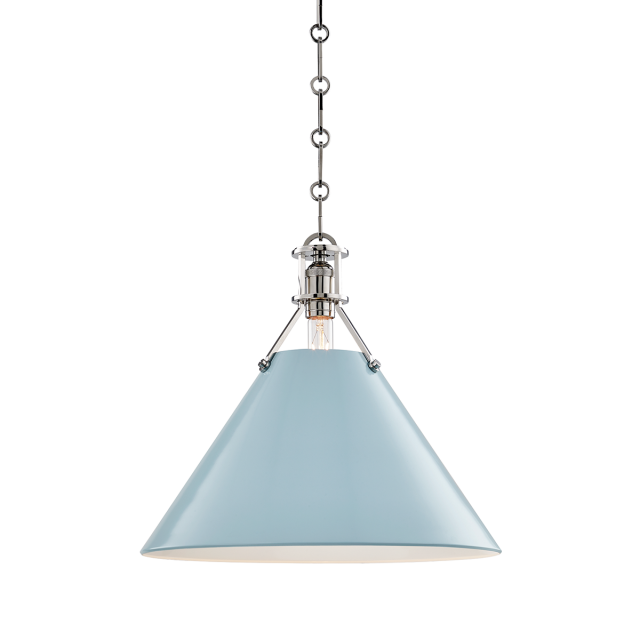 Подвесная люстра Hudson Valley Lighting Painted No.2 MDS352-PN/BB