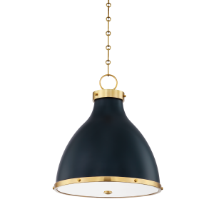 Подвесная люстра Hudson Valley Lighting Painted No.3 MDS361-AGB/DBL