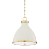 Подвесная люстра Hudson Valley Lighting Painted No.3 MDS361-AGB/OW