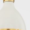 Подвесная люстра Hudson Valley Lighting Painted No.3 MDS361-AGB/OW