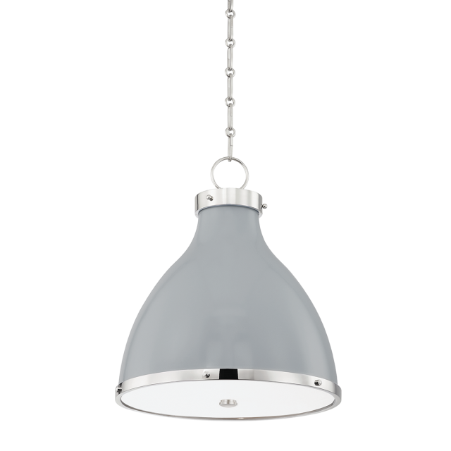 Подвесная люстра Hudson Valley Lighting Painted No.3 MDS361-PN/PG