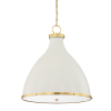 Подвесная люстра Hudson Valley Lighting Painted No.3 MDS362-AGB/OW