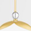 Подвесная люстра Hudson Valley Lighting Perla KBS1748701L-AGB