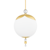 Подвесная люстра Hudson Valley Lighting Perla KBS1748701L-AGB
