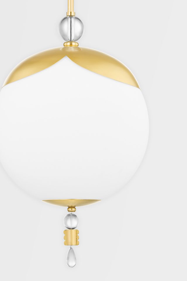 Подвесная люстра Hudson Valley Lighting Perla KBS1748701L-AGB