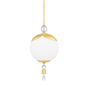Подвесная люстра Hudson Valley Lighting Perla KBS1748701S-AGB
