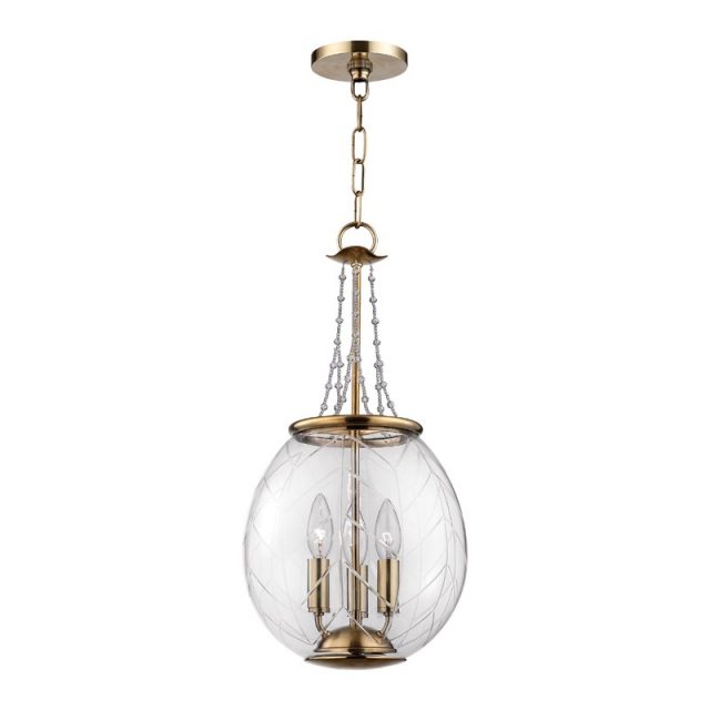 Подвесная люстра Hudson Valley Lighting Pierce Фонарь Lantern 5311-AGB
