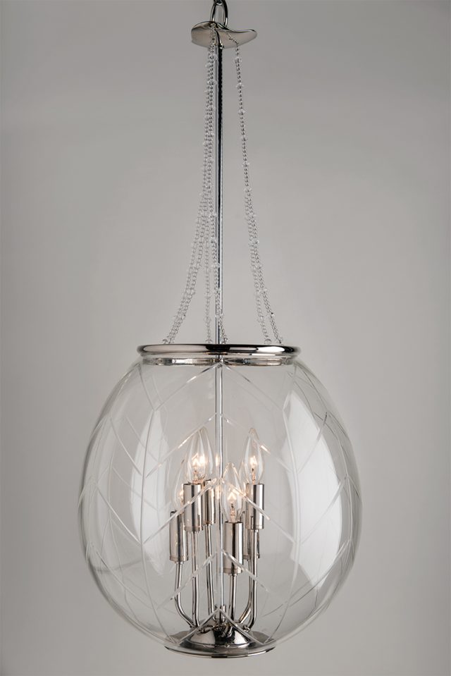 Подвесная люстра Hudson Valley Lighting Pierce Фонарь Lantern 5311-PN