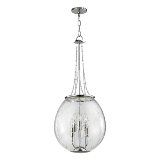 Подвесная люстра Hudson Valley Lighting Pierce Фонарь Lantern 5315-PN