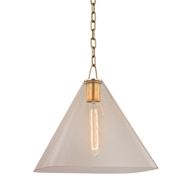 Подвесная люстра Hudson Valley Lighting Sanderson 2714-AGB