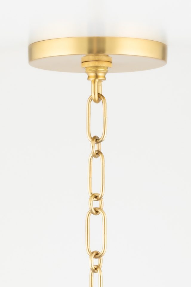 Подвесная люстра Hudson Valley Lighting Verona Beach 7619-AGB