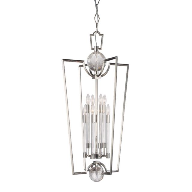 Подвесная люстра Hudson Valley Lighting Waterloo Lantern Фонарь 3013-PN
