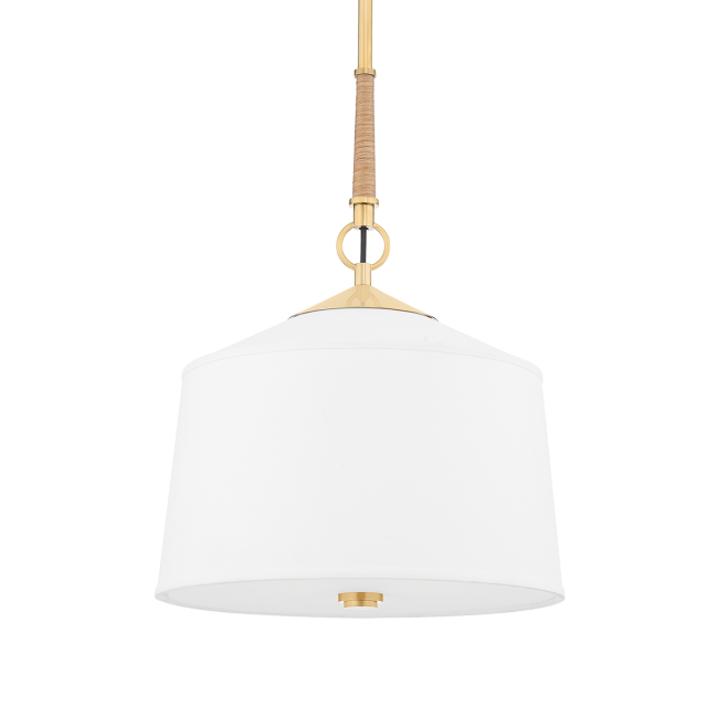 Подвесная люстра Hudson Valley Lighting White Plains 5214-AGB