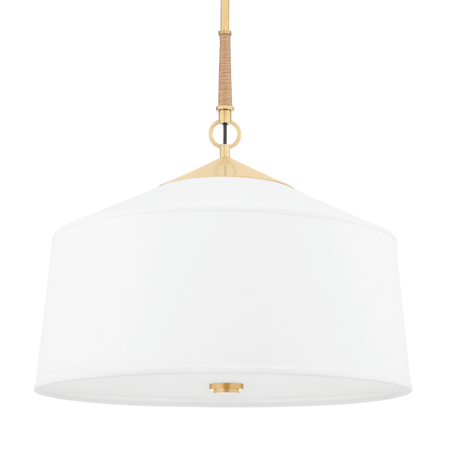 Подвесная люстра Hudson Valley Lighting White Plains 5223-AGB