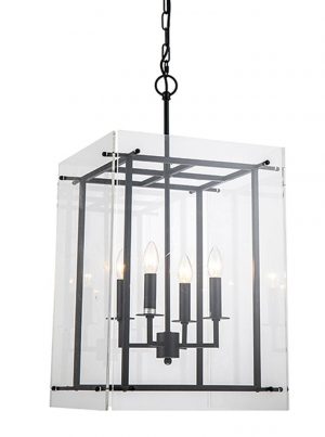 Подвесная люстра Liang and Eimil COOPER CEILING LAMP BLACK SUM-PD-0231