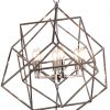 Подвесная люстра Liang and Eimil CUBIC PENDANT LAMP BRONZE KN-LGT-0003