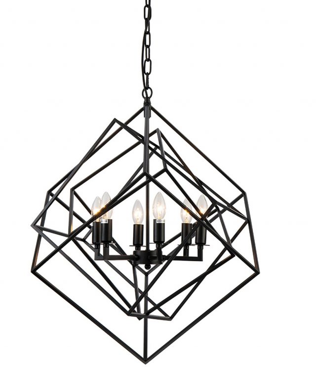 Подвесная люстра Liang and Eimil CUBIC PENDANT LAMP KN-PD-077